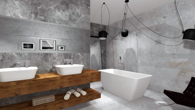 Gres Helios Grey 60x60 (1,44m²) Poler