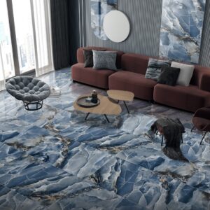 Gres Onyx Blue 60x120 (1,44m²) High Glossy