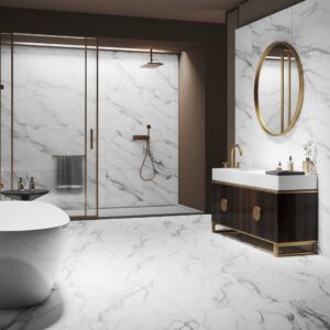 Gres Carlos Statuario 60x60 (1,44m²) Carving