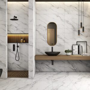 Gres Carlos Statuario 60x120x0,7 (2,16m²) Carving