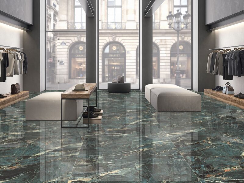 Gres Calypso Emerald Green 60x120 (1,44m²) High Glossy