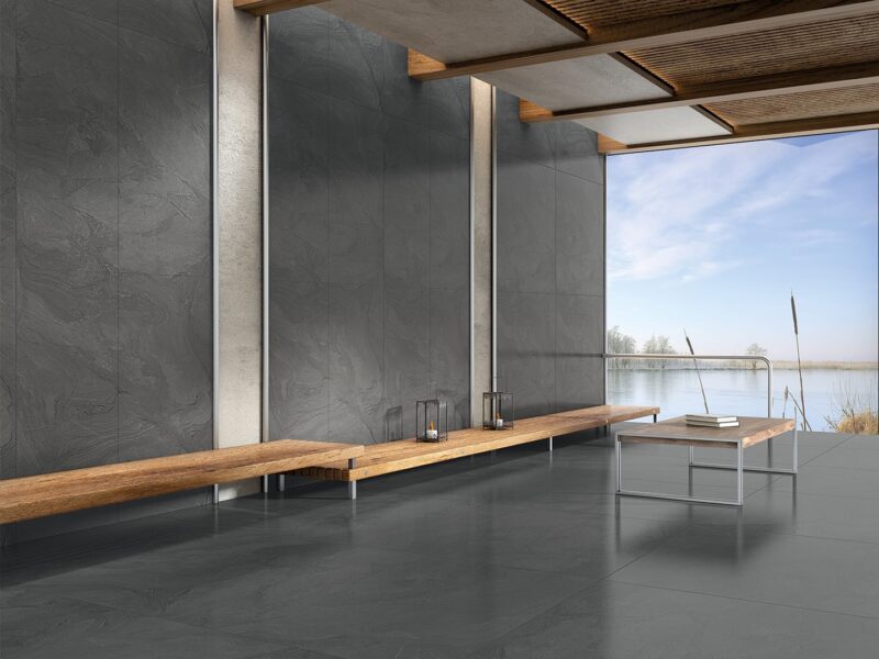 Gres Atlantis Antracite 60x120 (2,16m²) Lappato