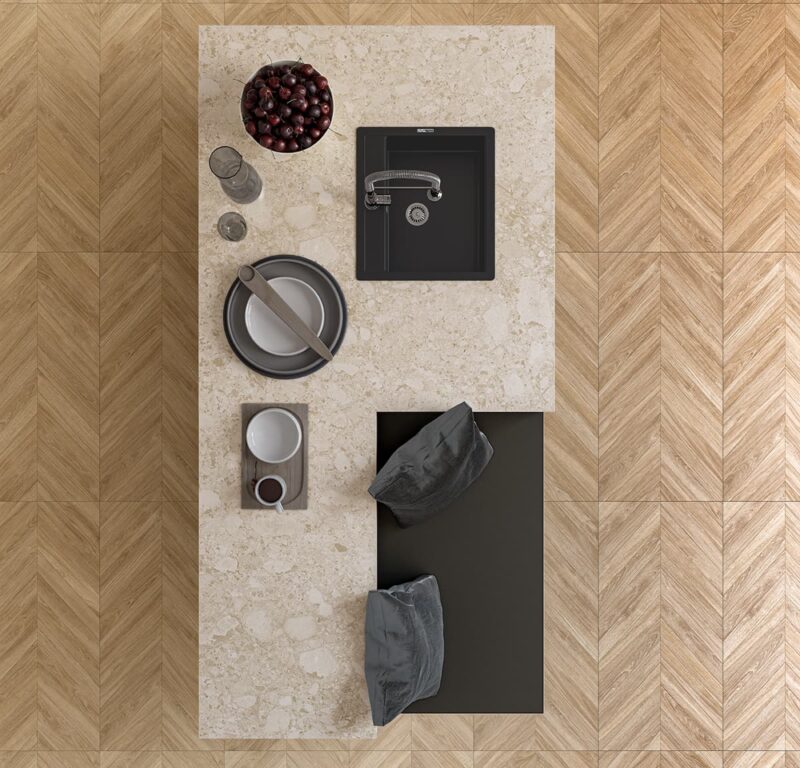 Gres Chevron Natural Mat 60x120 Atem (2,16m²)