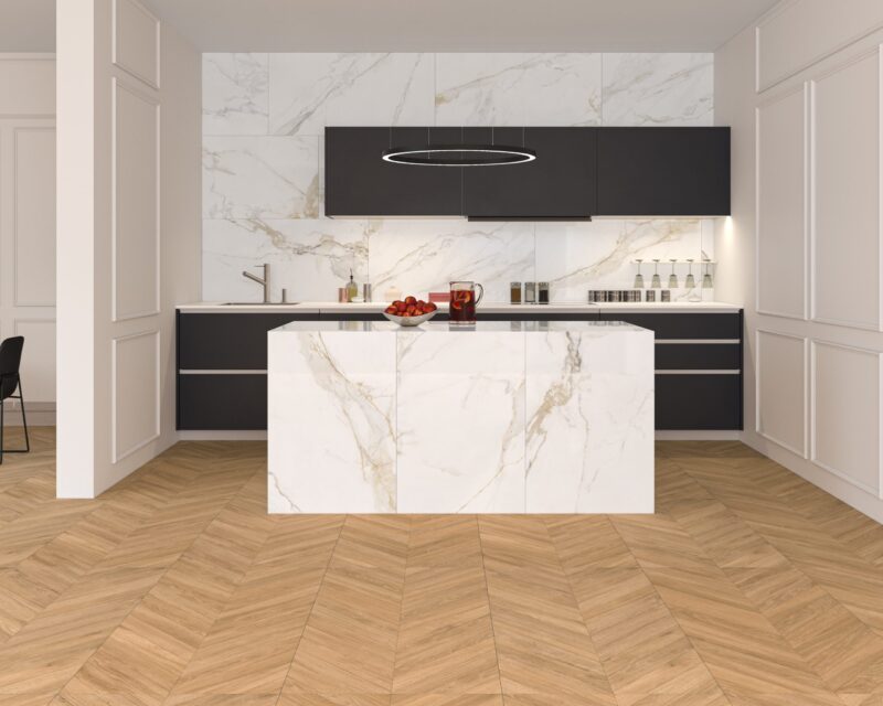 Gres Chevron Oak Mat 60x120 Atem (2,16m²)