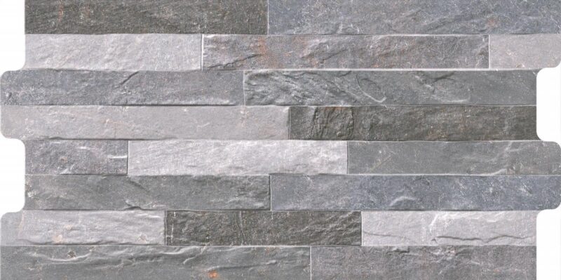 Gres Rock Acero 23x46 Keros (1,45m²)