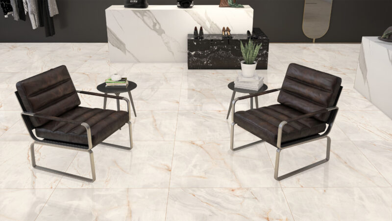 Gres Venice Bianco 120x120 (2,88m²) Polished