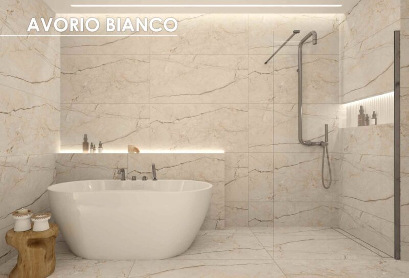 Gres Avorio Bianco 60x120x7 (2,16) Carving