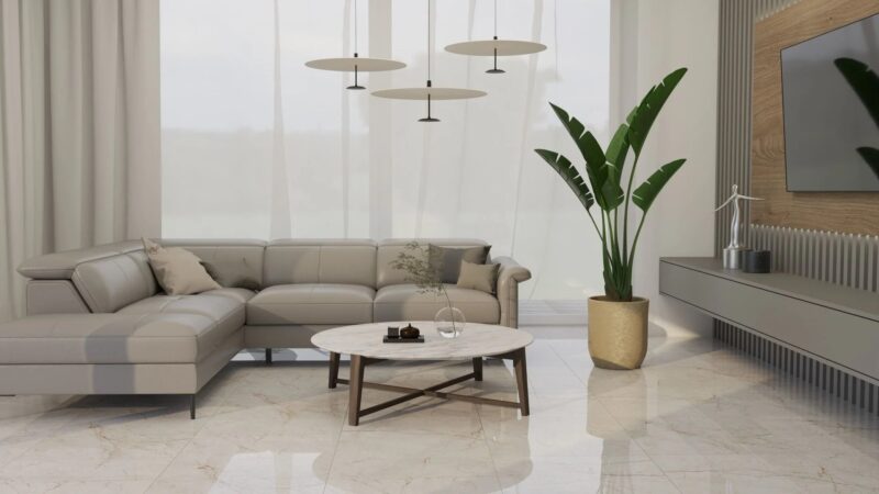 Avorio Bianco 60x60x7 (1,44) Glossy