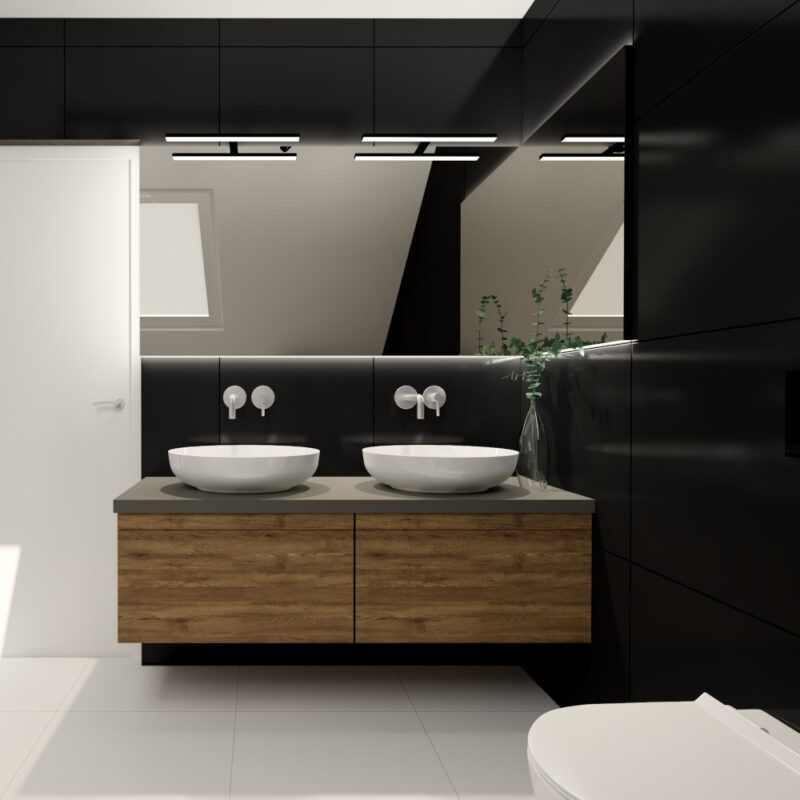 Gres Toronto Black 60x60x8,5mm Rect. (1,44) Matt Egen