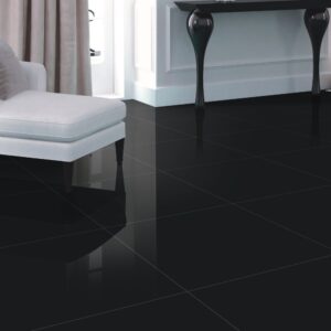 Gres Toronto Super Black 60x60x8,5mm Rect. (1,44) Polished Egen
