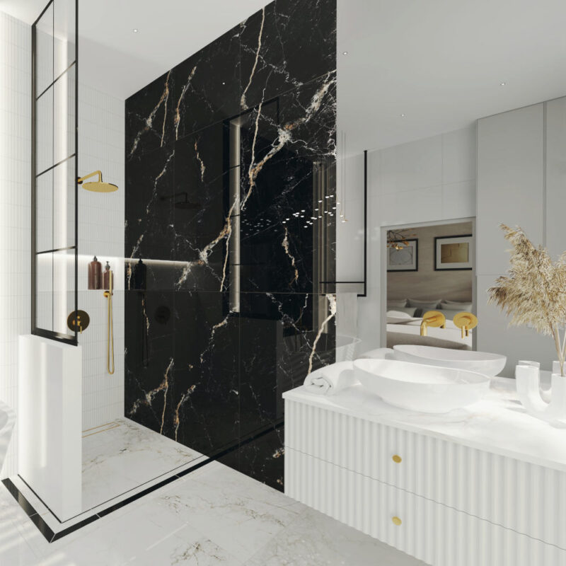 62641_1_2834880 Gres Cosmic Black 60x120x8,5mm Rect. (1,44) High Glossy Egen