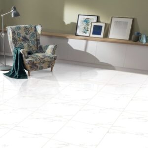 Gres Tulon White 60x60x7mm Rect. (1,44) Polished Egen