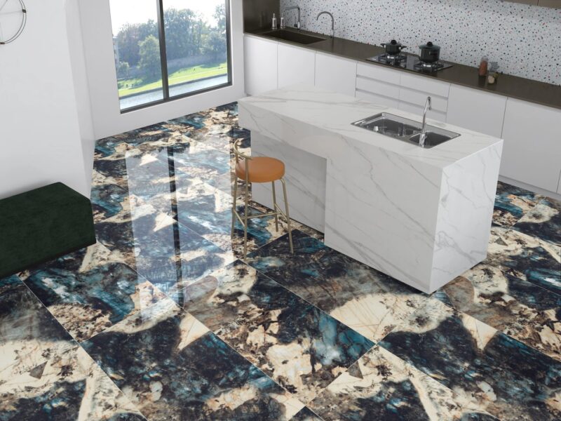 Blu Imperiale 60x120 (1,44) High Glossy